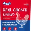 PraniMart Dehydrated Real Chews Necks, Chicken Dog Treat  (70 g)