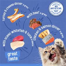 PraniMart Tuna and Salmon 1 kg Dry Adult Cat Food
