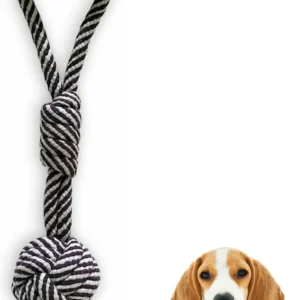 PraniMart Dog Chew Cotton Ball Rope Toys for Puppy Ideal for Playing, Chew and Fetch Cotton Chew Toy For Dog